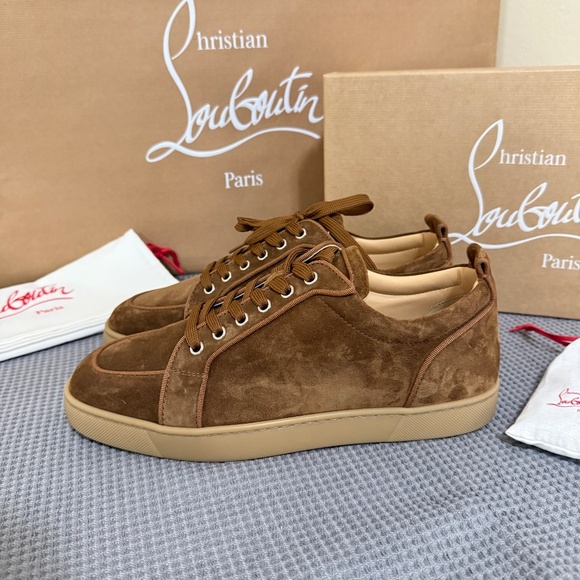 Christian Louboutin 3180608 Men\'s Suede Rantulow Orlato‎ Flat Veau Velours 42.5 main image 5